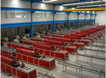PVC extrusion production hall