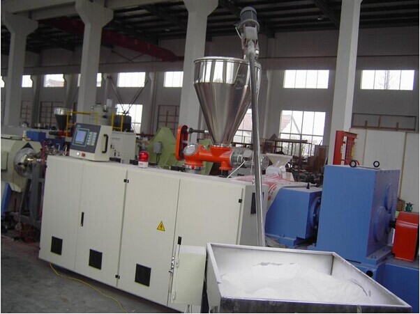 PVC pipe extrusion line